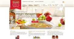 Desktop Screenshot of campbellnutrition.com
